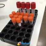 tubos de laboratório