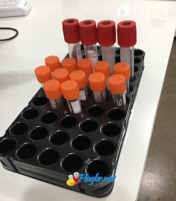 tubos de laboratório