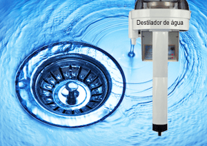 destilador água reaproveitar