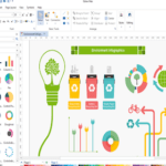 Crie infográficos, rotinas, fluxogramas, mapa mental com edraw