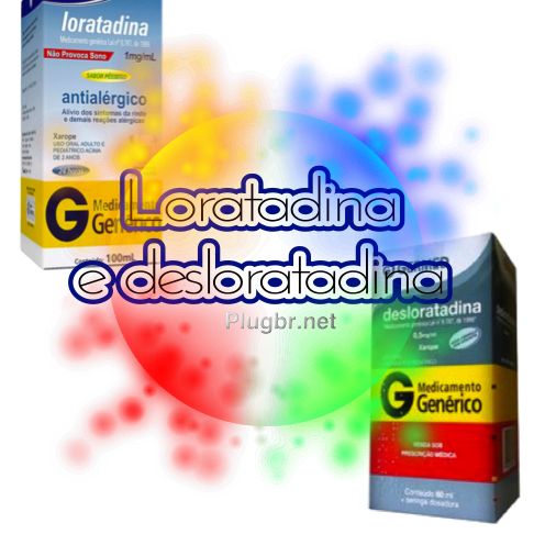 Loratadina e desloratadina